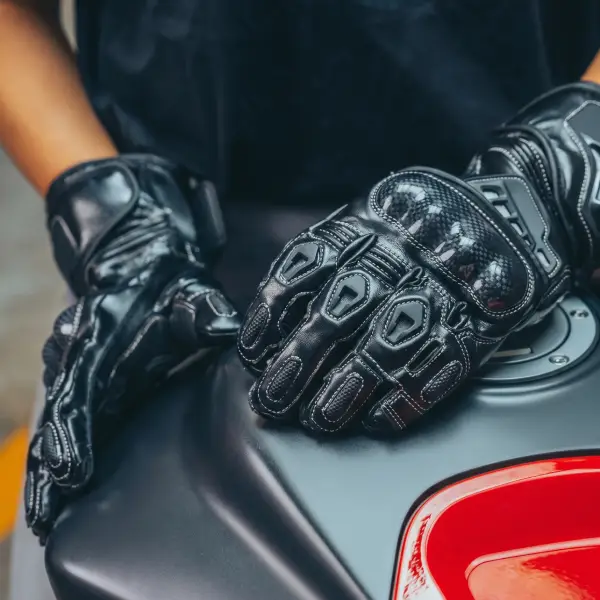 Custom Motorcycle Gloves Made in Sialkot