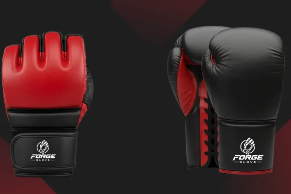 Custom boxing gloves made in Sialkot with your logo