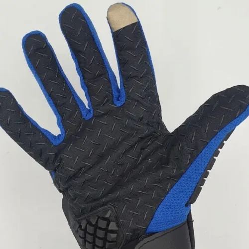 FG-MC-003 Steel Knuckle Motorbike Racing Gloves - photo 2
