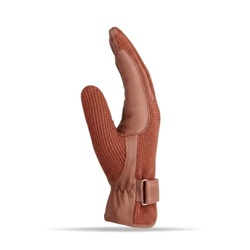 FG-EG-016 Classic Crochet & Leather Equestrian Riding Gloves - photo 2