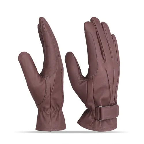 FG-EG-016 Classic Crochet & Leather Equestrian Riding Gloves - photo 4